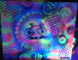 ERROR404 Sprayed bike UV.
